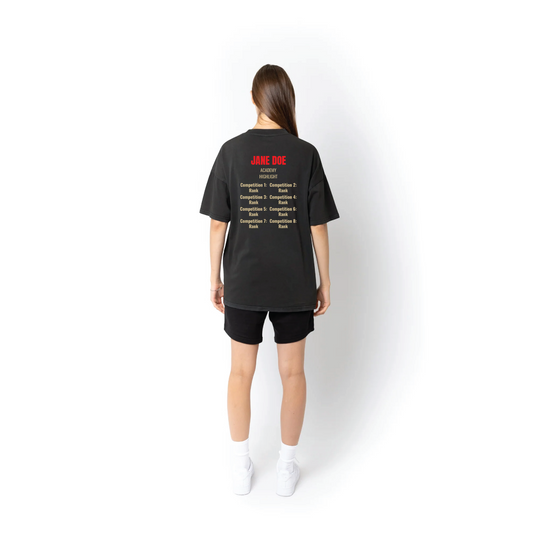 Adult Submission Tour Custom BJJ Stat Tee